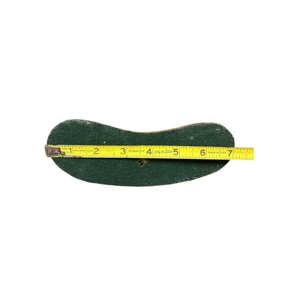 Vintage Three Brass Elephant Trunks Up On A Wood Base Figurine Made In India - Picture 4 of 5